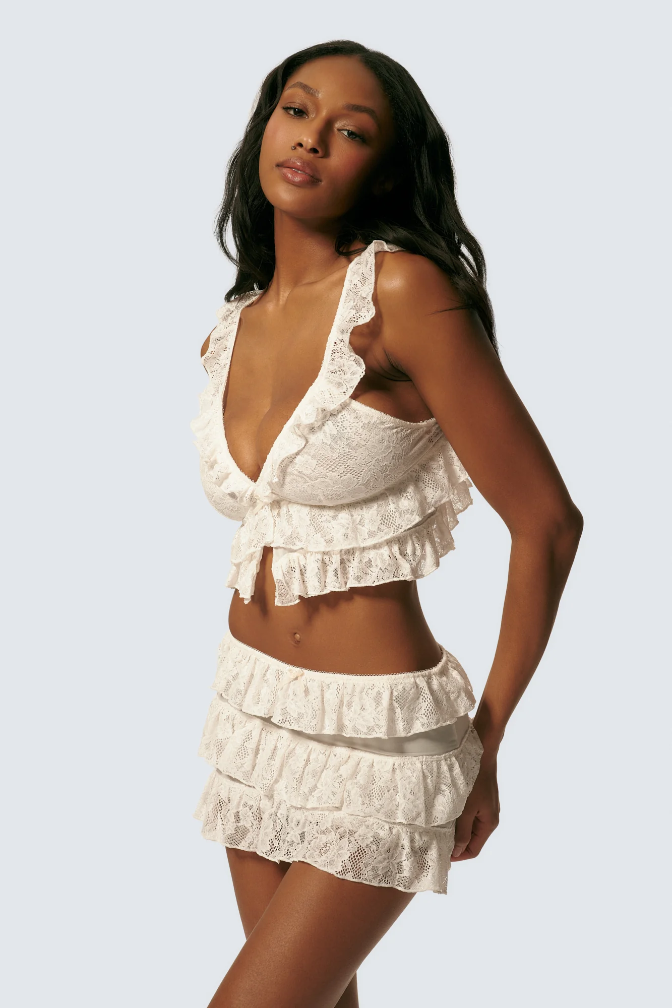 Cowgirl Crush Frill Mini Skirt - Image 6